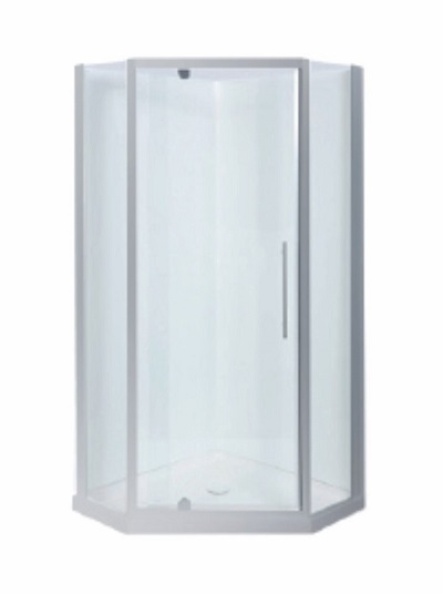 Flinders Neo Corner Semi-Frameless Shower Screen KSSFL69CHCLP